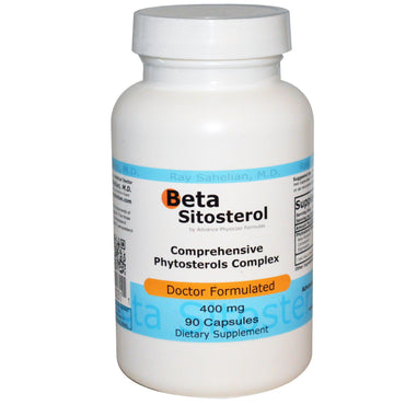 Advance Physician Formulas, Inc., Beta Sitosterol, 400 mg, 90 Capsules