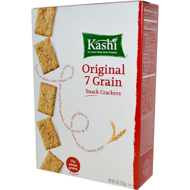 Kashi, Snack Crackers, Original 7 Grain, 9 oz (255 g)