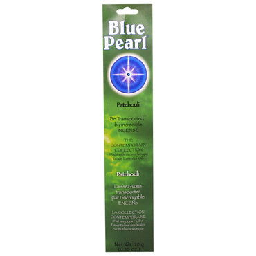Blue Pearl, The Contemporary Collection, Encens Patchouli, 0,35 oz (10 g)