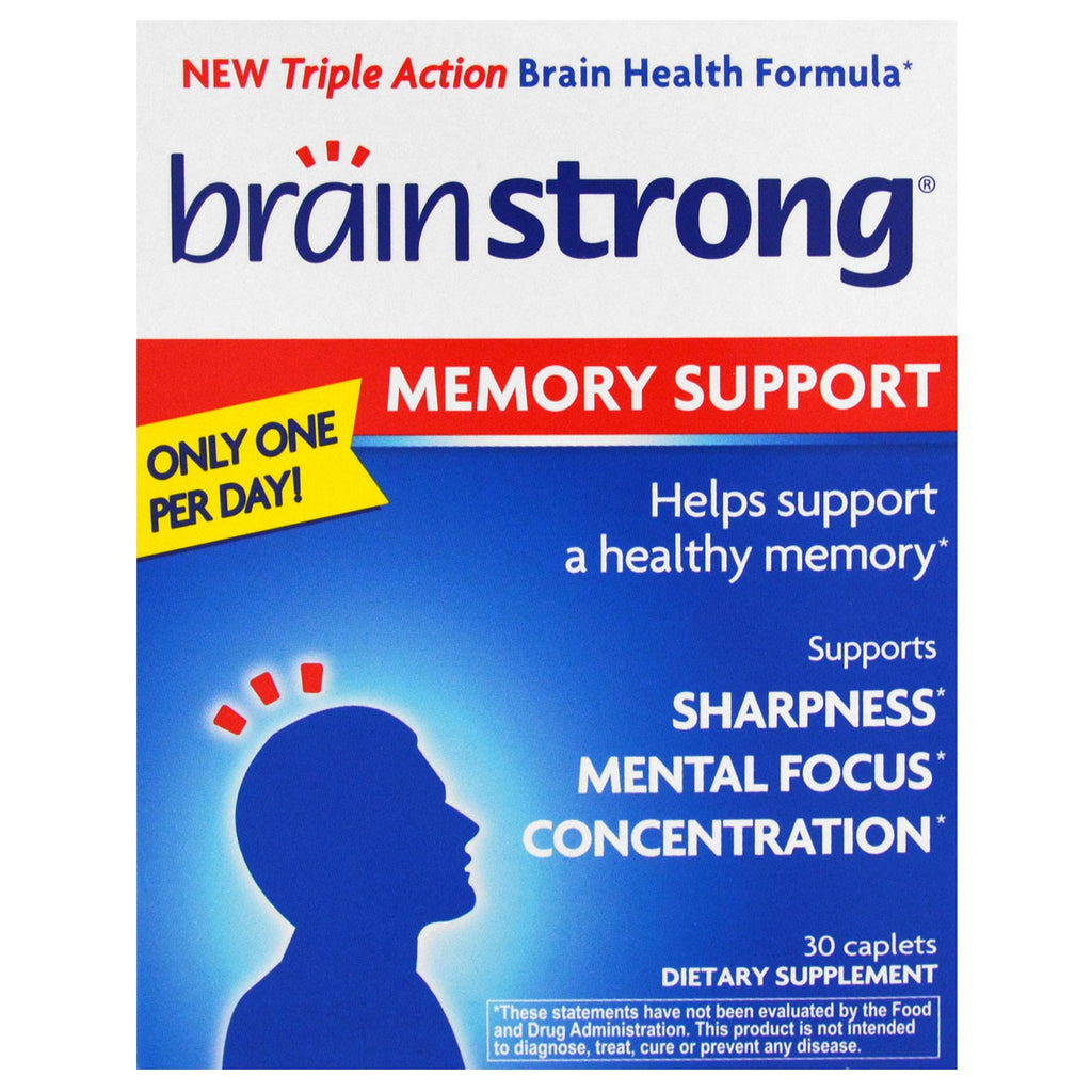 Brainstrong, suport pentru memorie, 30 de capsule