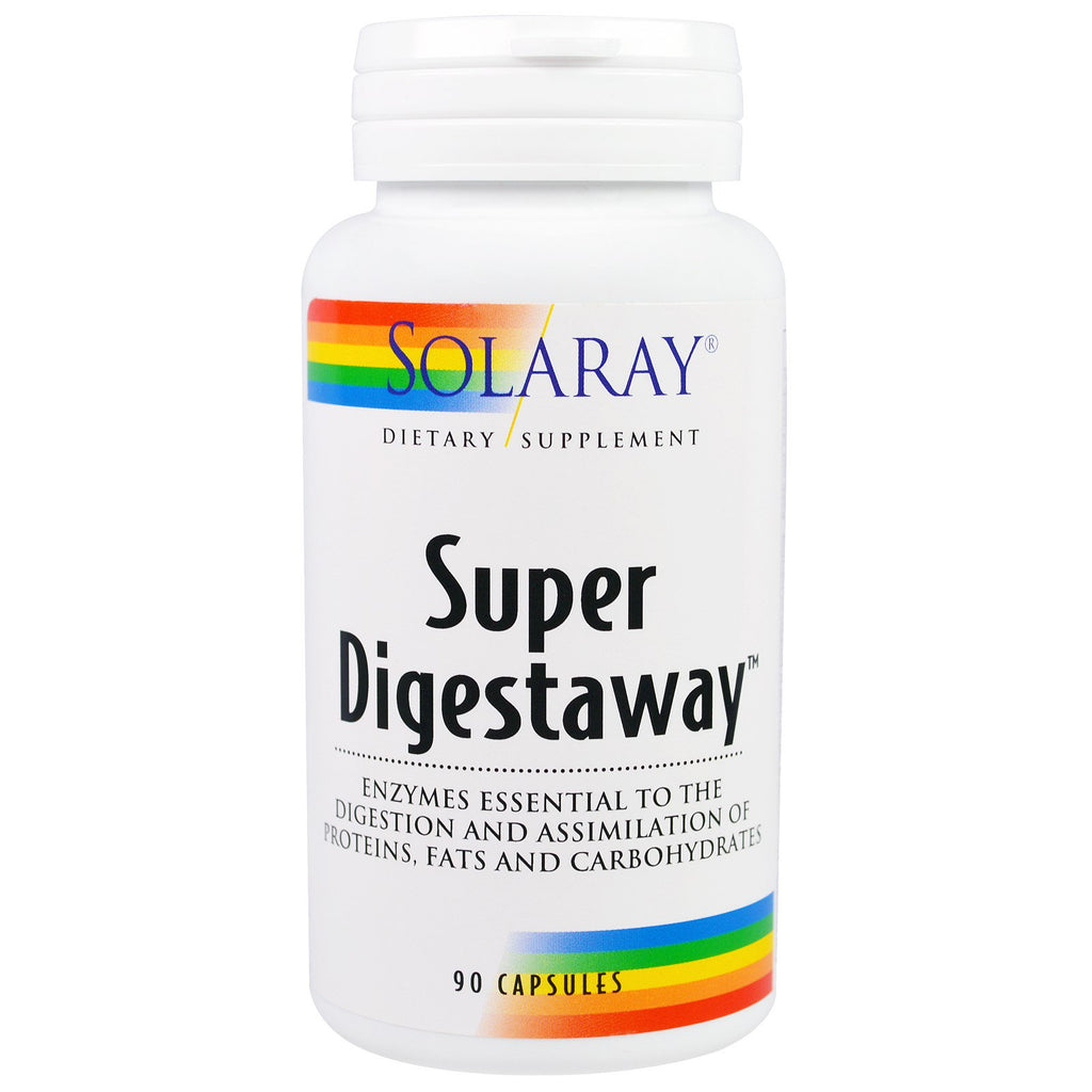Solaray, Super Digestaway, 90 cápsulas