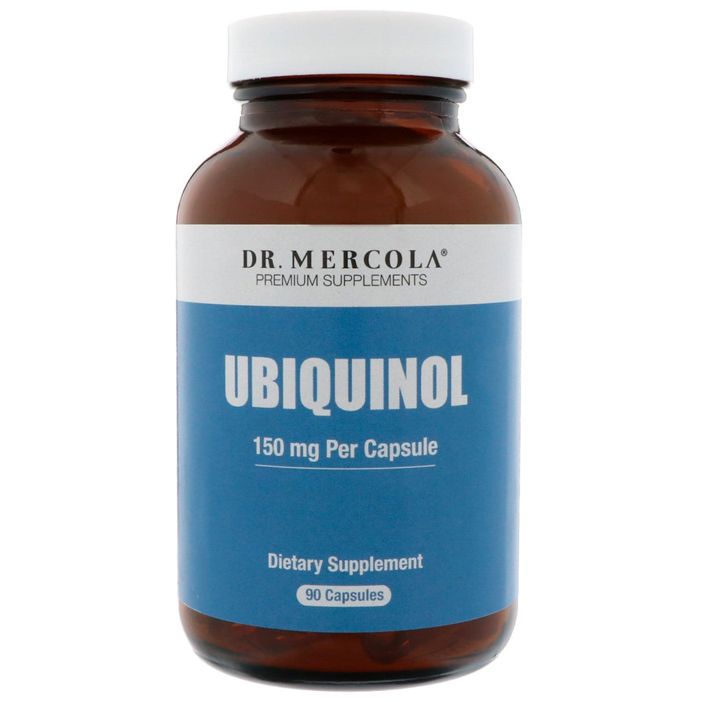 Dr Mercola, Ubiquinol, 150 mg, 90 gélules