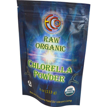 Earth Circle s, Chlorella Powder, rå, 4 oz (113 g)
