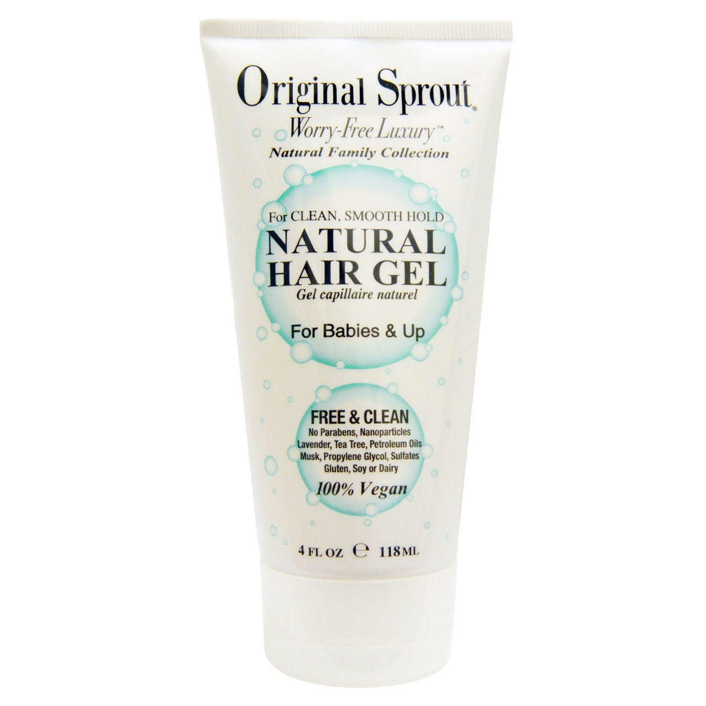 Original Sprout Inc, Natural Hair Gel, For Babies & Up, 4 fl oz (118 ml)