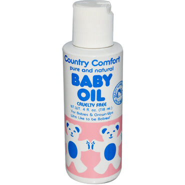 Country Comfort, Baby Oil, 4 fl oz (118 ml)