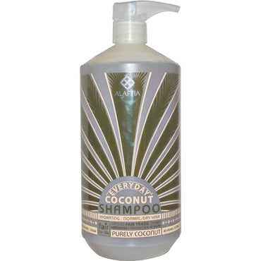 Everyday Coconut, Shampoing à la noix de coco, hydratant, cheveux normaux/secs, purement noix de coco, 32 fl oz (950 ml)