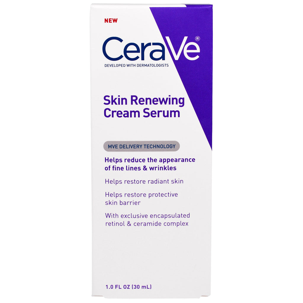 CeraVe, Skin Renewing Cream Serum, 1 fl oz (30 ml)