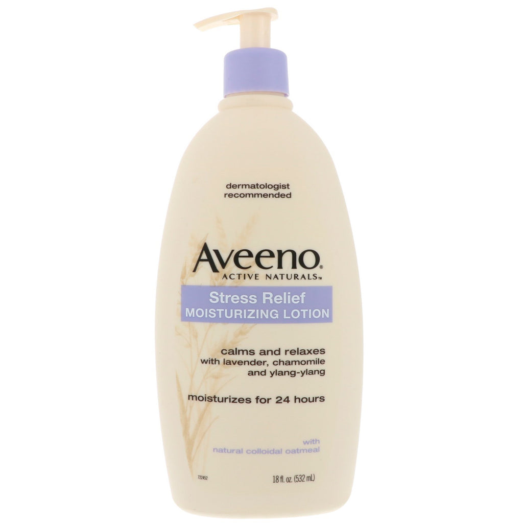 Aveeno, Stress Relief Moisturizing Lotion, 18 fl oz (532 ml)