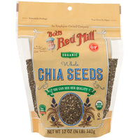 Bob's Red Mill, Oragnic Whole Chia Seeds, 12 oz (340 g)