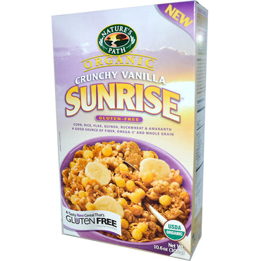 Nature's Path, Sunrise Crunchy Vanilla Cereal, glutenfrei, 10,6 oz (300 g)