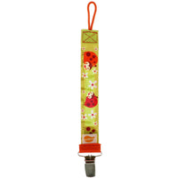 Ulubulu, Universal Pacifier Clip, Ladybug, 1 Piece