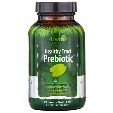 Irwin Naturals, Prébiotique Healthy Track, 60 gélules liquides