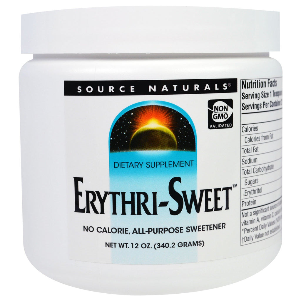 Source Naturals, Erythri-Sweet, 12 once (340,2 g)