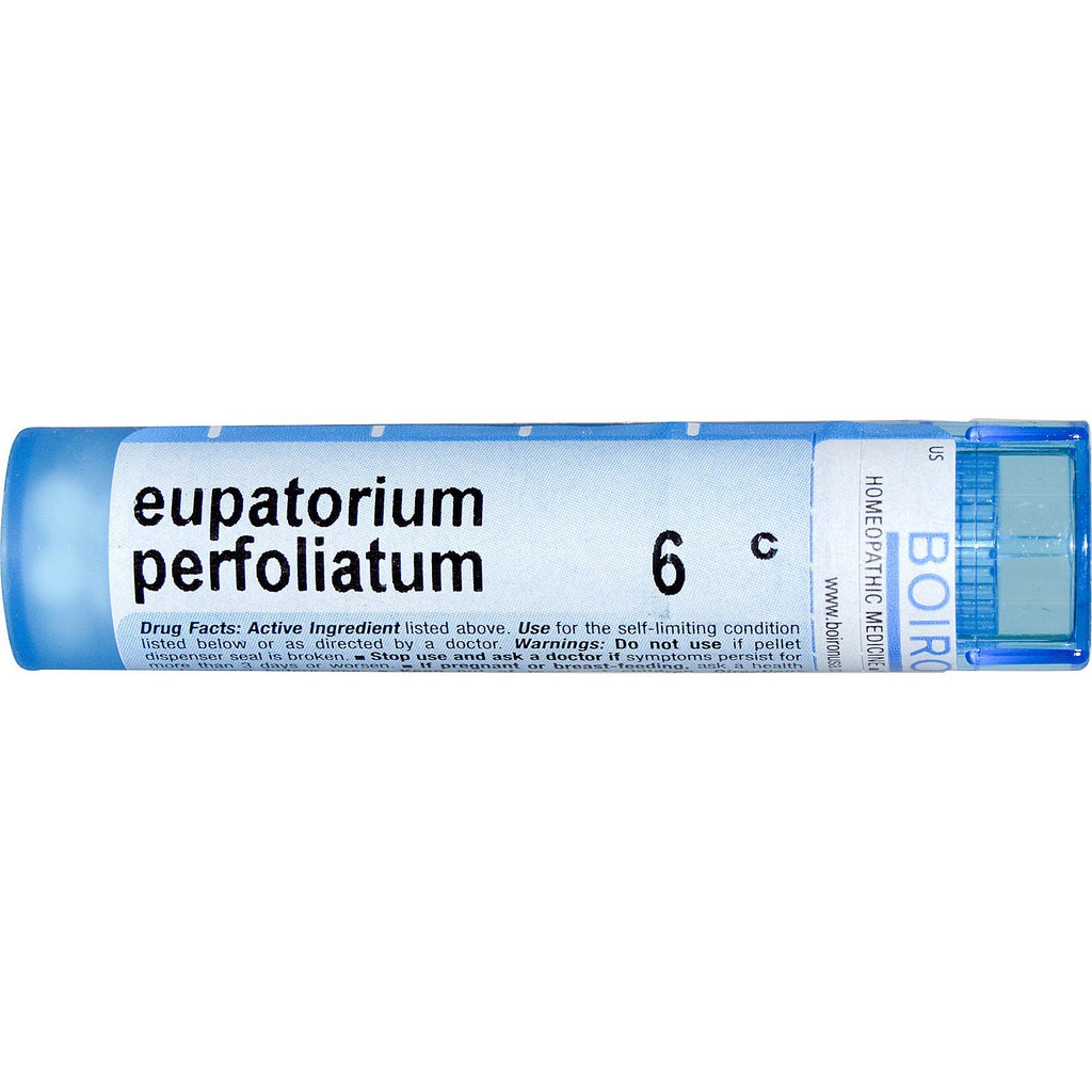 Boiron، علاجات فردية، eupatorium perfoliatum، 6c، حوالي 80 حبة
