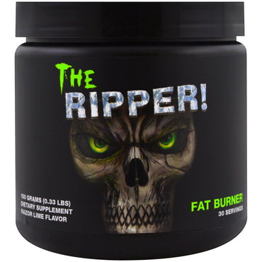 Cobra Labs, The Ripper, Fat Burner, Razor Lime, 0,33 lbs (150 g)