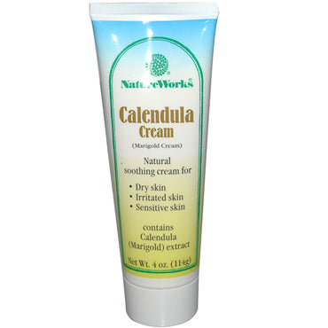 Abkit, NatureWorks, Calendula Cream, 4 oz (114 g)