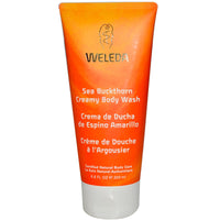 Weleda, Sea Buckthorn Creamy Body Wash, 6.8 fl oz (200 ml)