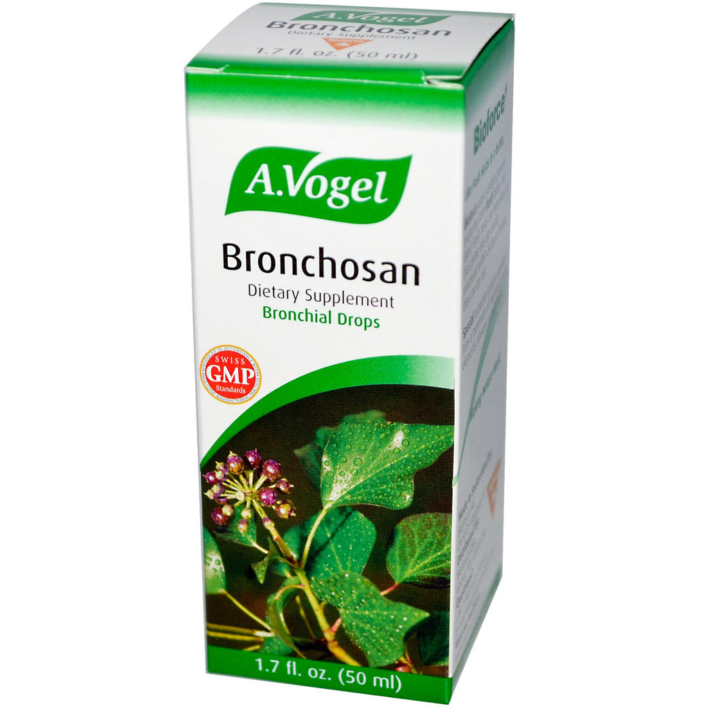 A Vogel, Bronchosan, Gocce bronchiali, 1,7 fl oz (50 ml)