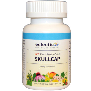 Eclectisch Instituut, Skullcap, 350 mg, 90 niet-GMO vegetarische caps
