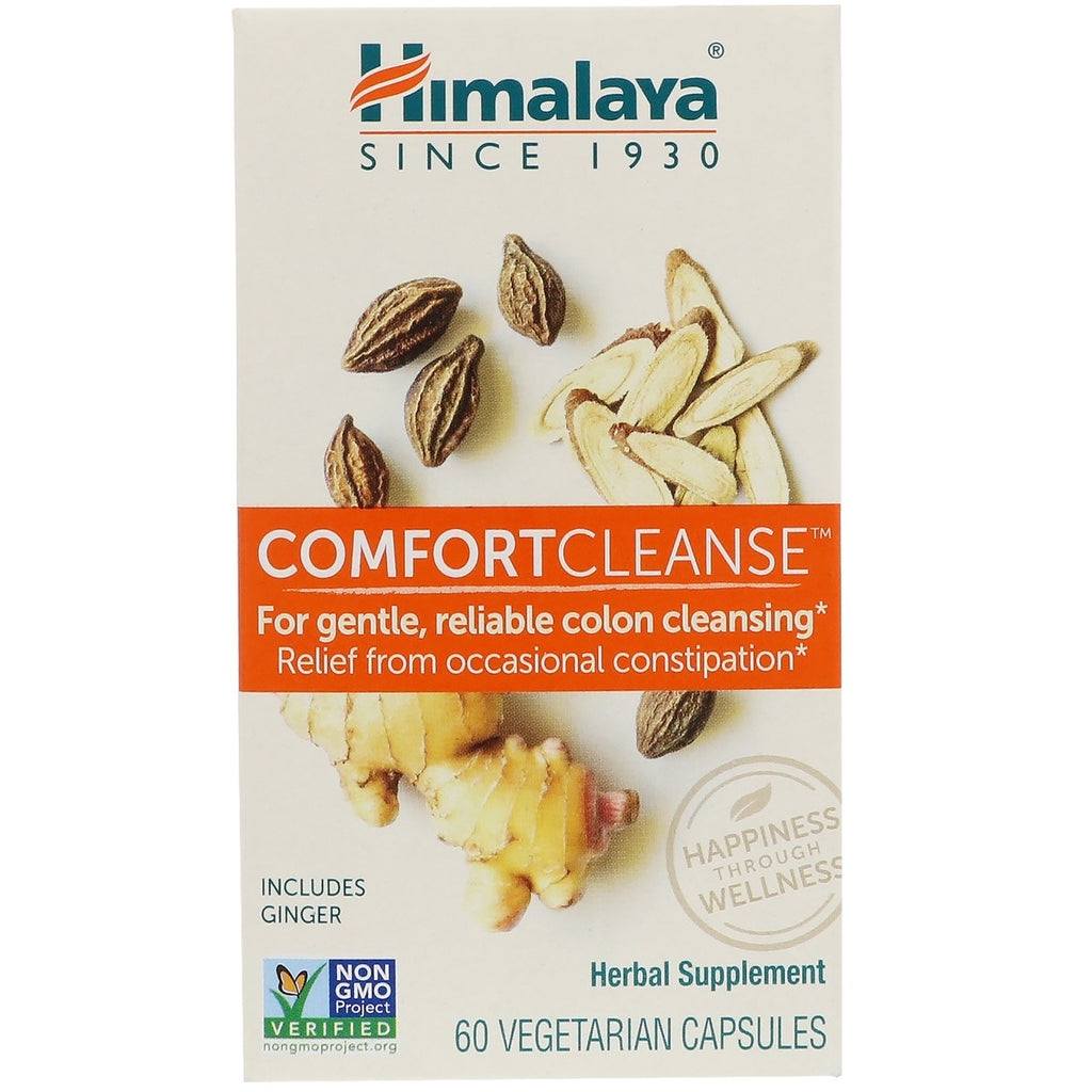 Himalaya, Comfort Cleanse, 60 capsules végétariennes
