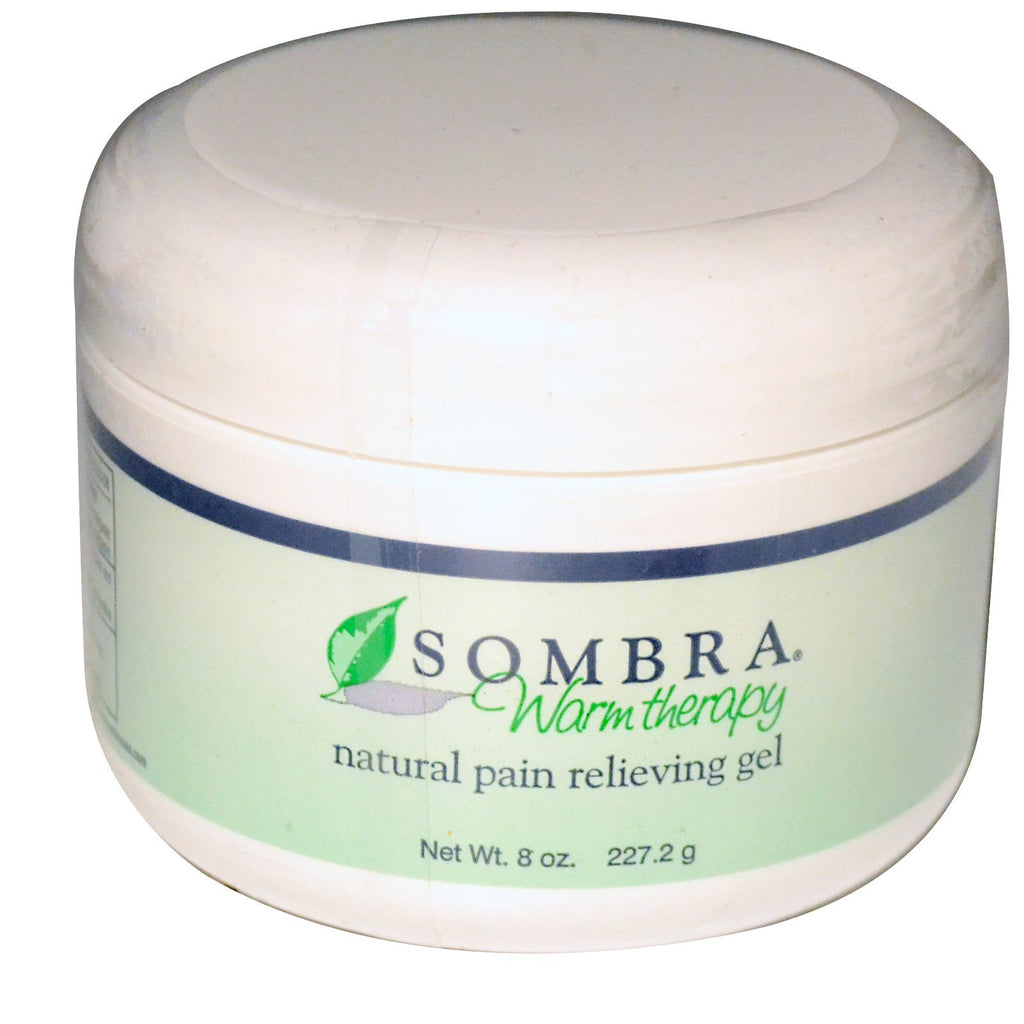 Sombra Professional Therapy, Terapia Quente, Gel Natural para Alívio da Dor, 227,2 g (8 oz)