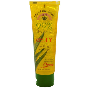 Lilie der Wüste, 99 % Aloe-Vera-Gel, 4 oz (114 g)
