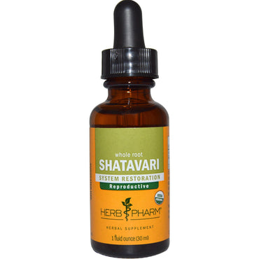 Herb Pharm, شاتافاري، 1 أونصة سائلة (30 مل)
