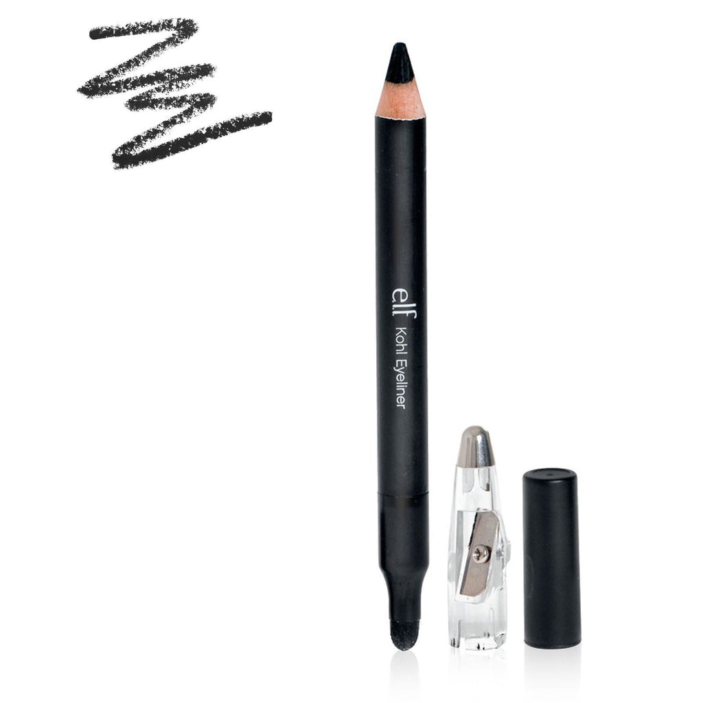 ELF Cosmetics, creion de ochi Studio Kohl, negru, 0,095 oz (2,7 g)
