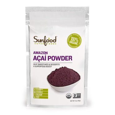 Sunfood, Amazon Acai-Pulver, 4 oz (113 g)