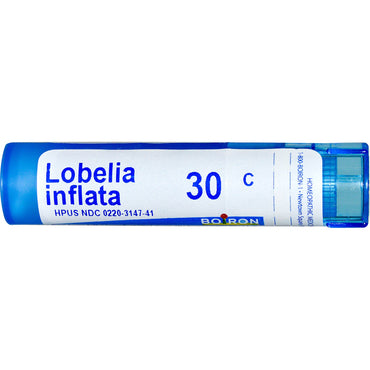 Boiron, remedios únicos, Lobelia inflata, 30 °C, 80 gránulos aproximadamente