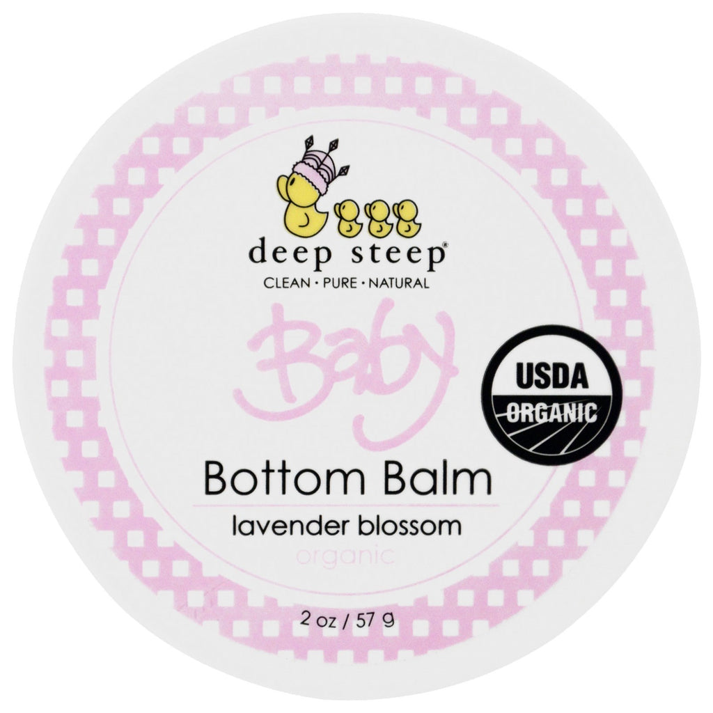 Deep Steep, , Baby Bottom Balm, Lavender Blossom, 2 ออนซ์ (57 กรัม)