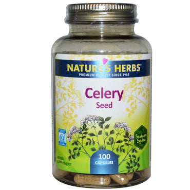 Nature's Herbs, graines de céleri, 100 gélules