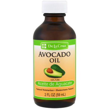 De La Cruz, Avocado-olie, 100% puur, 2 fl oz (59 ml)