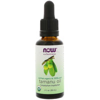 Now Foods, Certified  & 100% Pure, Tamanu Oil, 1 fl oz (30 ml)