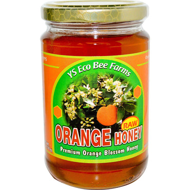 YS Eco Bee Farms、オレンジハニー、13.5 oz (383 g)