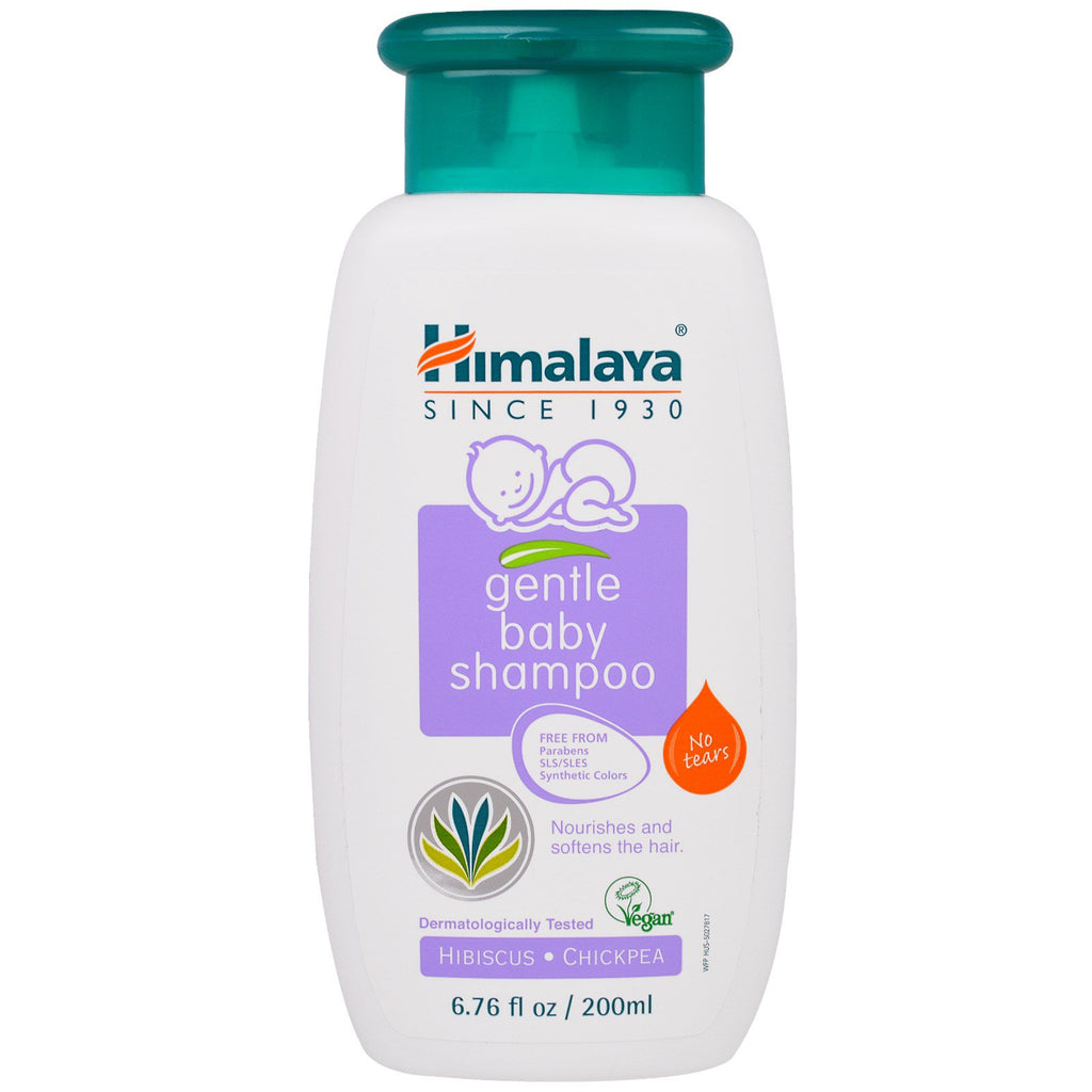 Himalaya Shampooing doux pour bébé Hibiscus et pois chiches 6,76 fl oz (200 ml)