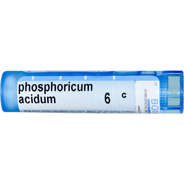 Boiron, remedios únicos, Phosphoricum Acidum, 6C, aproximadamente 80 gránulos