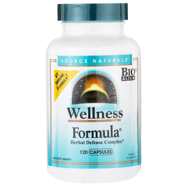 Sursă naturală, formulă wellness, 120 capsule