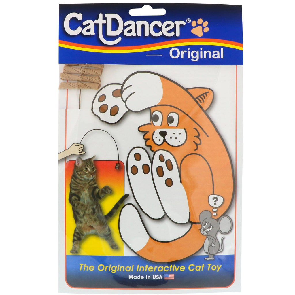 นักเต้นแมว ของเล่นแมวแบบโต้ตอบแบบดั้งเดิม นักเต้นแมว 1 ตัว