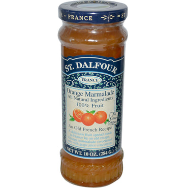 St. Dalfour, apelsinmarmelad, lyxigt pålägg av apelsinmarmelad, 10 oz (284 g)