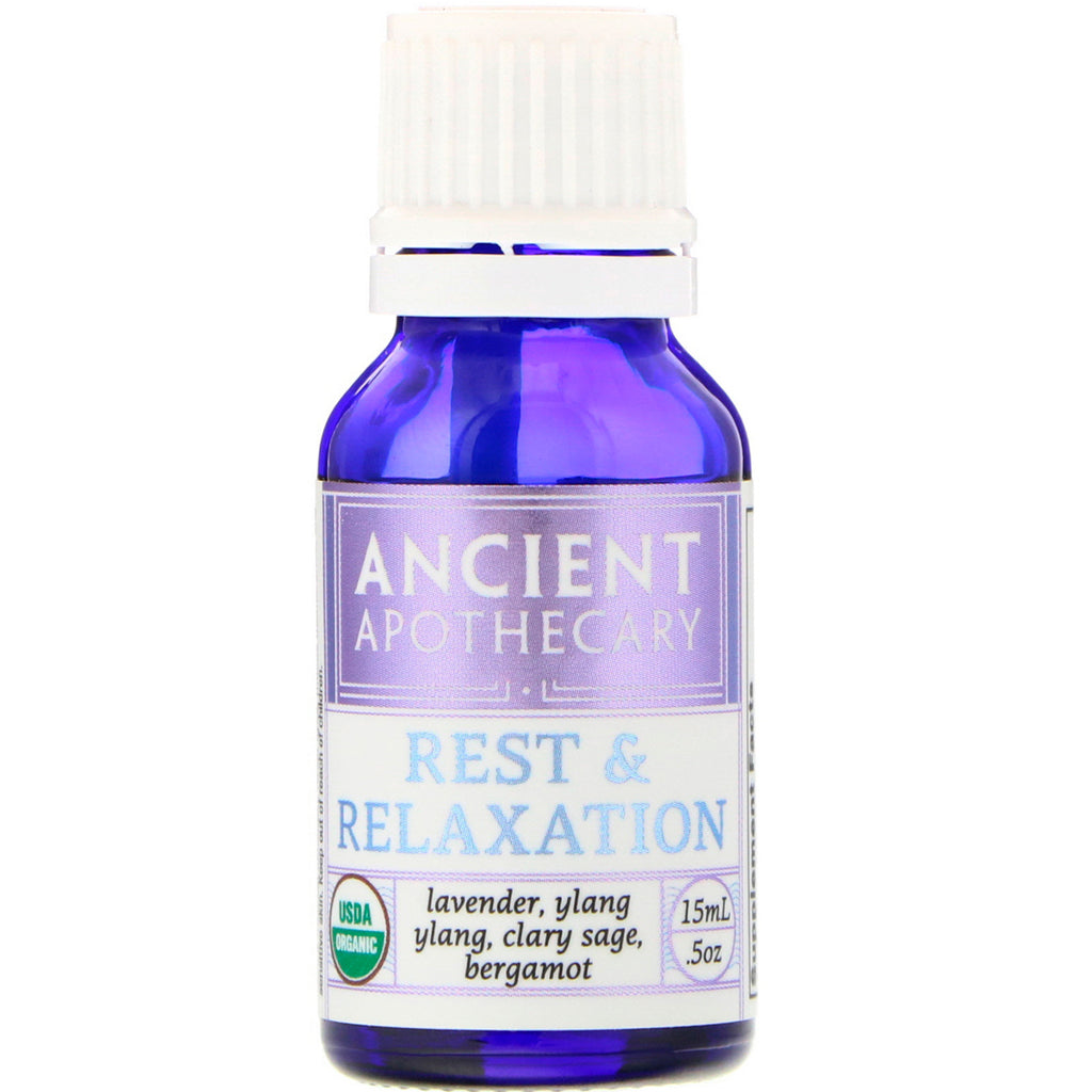 Ancient Apothecary, Rest and Relaxation, .5 oz (15 ml)