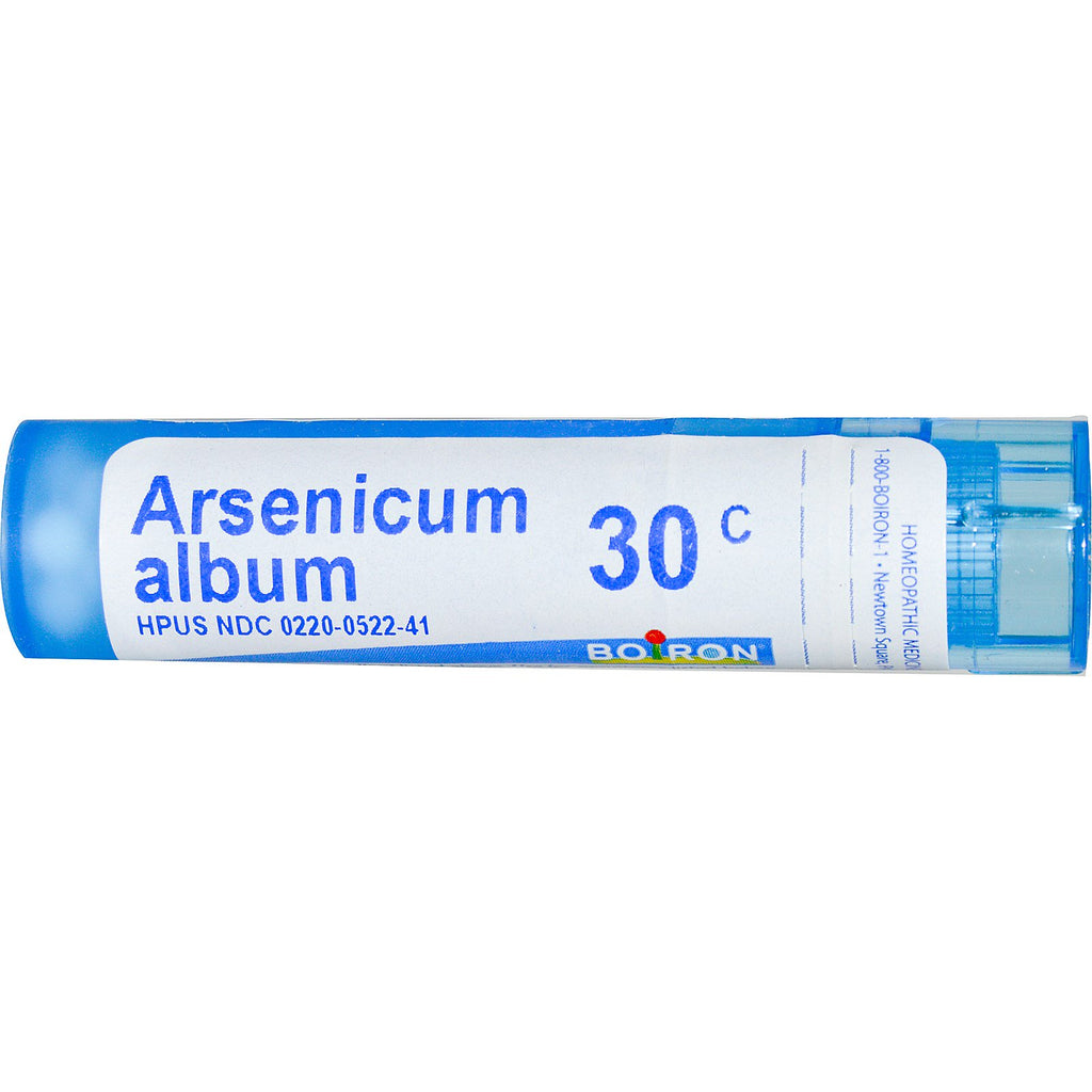 Boiron, remèdes simples, album Arsenicum, 30C, environ 80 pastilles