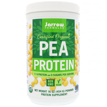 Jarrow Formulas, Certified  Pea Protein, 16 oz (454 g)