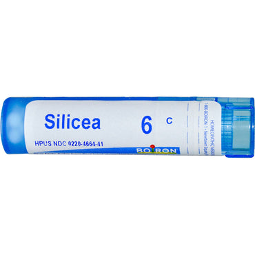 Boiron, Single Remedies, Silicea, 6C, 80 Pellets