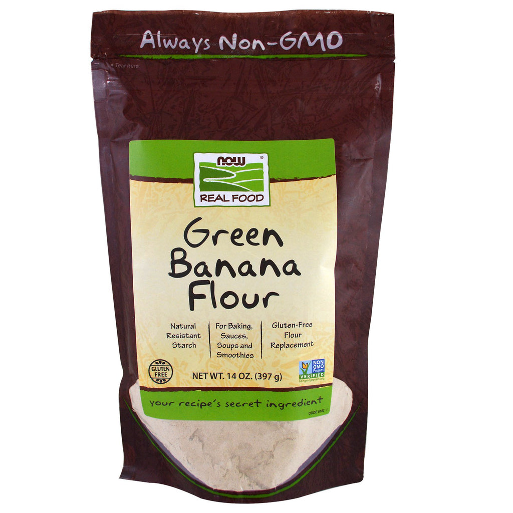 Now Foods, Green Banana Flour, 14 oz (397 g)