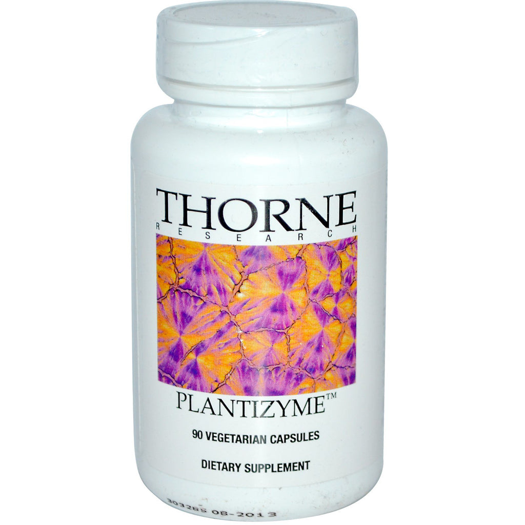 Thorne Research, Plantizyme, 90 capsules végétariennes