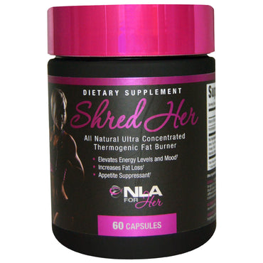 NLA for Her, Shred Her, 60 Capsules