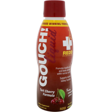 Redd Remedies, Gouch Liquid, Formule Tarte Cerise, 16 fl oz (473 ml)
