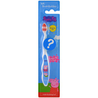 Brush Buddies, Peppa Pig with Cap, Soft, 1 Toothbrush