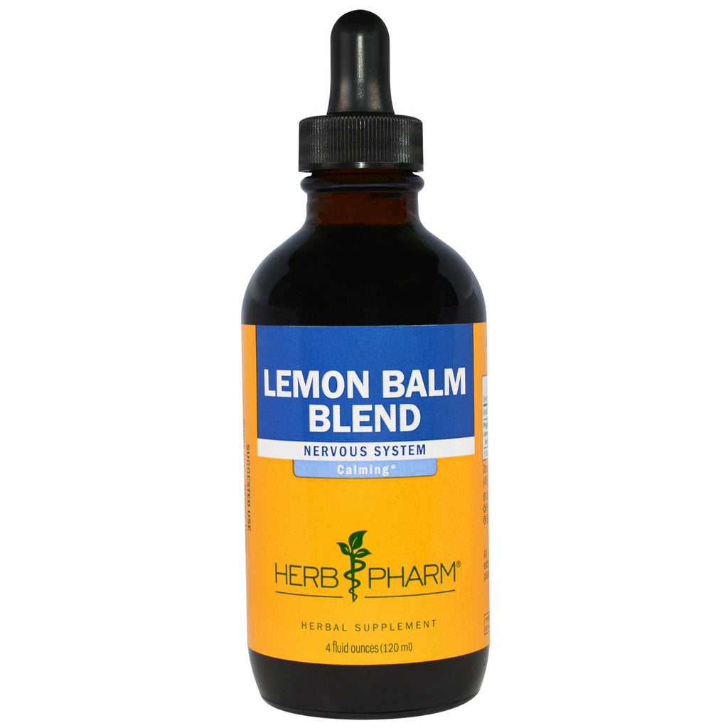 Herb Pharm, Mezcla de bálsamo de limón, 4 fl oz (120 ml)